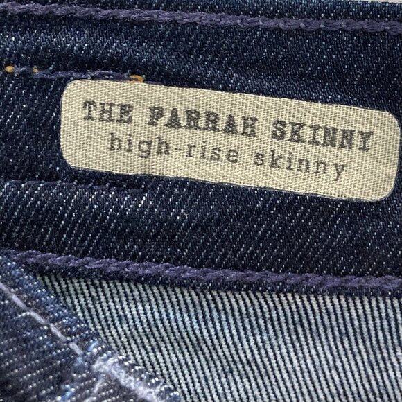 Adriano Goldschmied Farrah Skinny Jeans Womens 25 High Rise Stretch Dark Wash AG - Picture 5 of 8